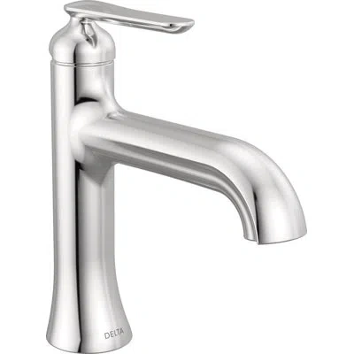 Delta Single Handle Bathroom Faucet In Lumicoat Chrome