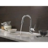 Delta Single Handle Pull-down Bar/prep Kitchen Limited Swivel In Chrome