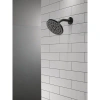 Delta Single-setting Raincan Shower Head In Matte Black