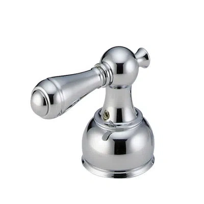 Delta Small Metal Lever Handle Bathroom Faucet In Chrome