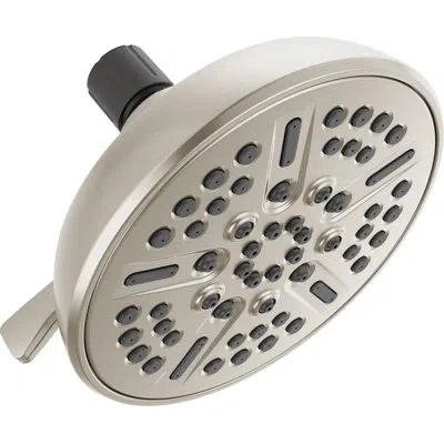 Delta Standard Adjustable Shower Head In Satin Nickel