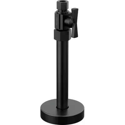 Delta Straight Supply Stop Valve In Matte Black