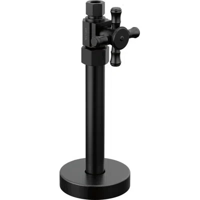 Delta Straight Supply Stop Valve In Matte Black