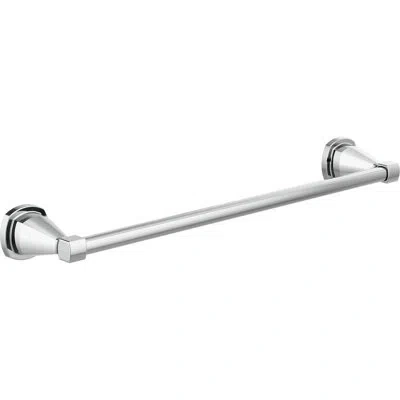 Delta Stryke 18 In. Wall Mount Towel Bar Bath Hardware Accessory In Polsihed Chrome