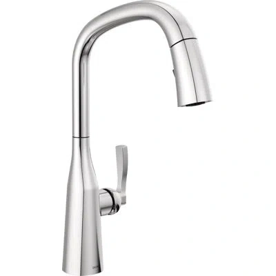 Delta Stryke Pull Down Single Handle Kitchen Faucet In Chrome