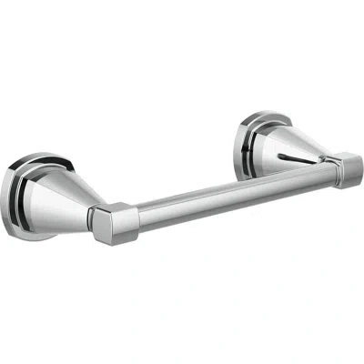 Delta Stryke Wall Mount Pivot Arm Toilet Paper Holder Bath Hardware Accessory In Polished Chrome