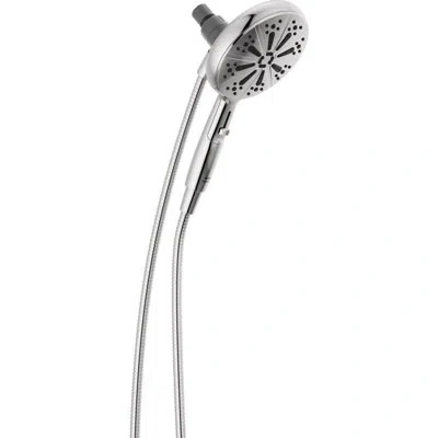 Delta Suredock 6-spray Magnetic Shower Head, High Pressure Handheld Shower Head, Hand Shower With Hose In Chrome
