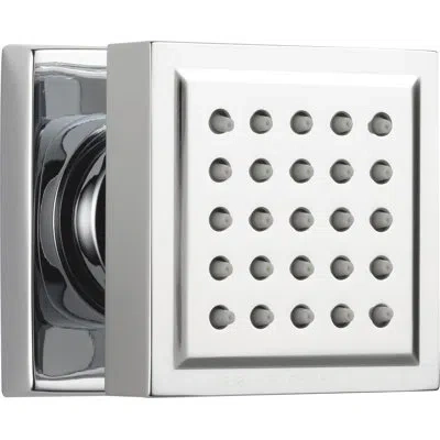 Delta Surface Mount Body Spray In Lumicoat Chrome