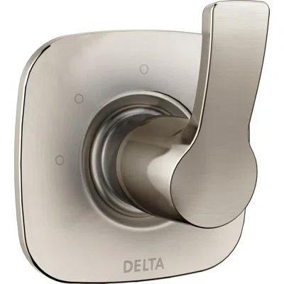 Delta Tesla® 5" X 5" Faucet Trim In Stainless Steel