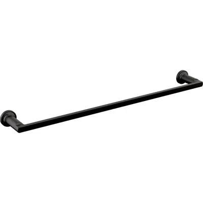 Delta Tetra 24 In. Towel Bar Bath Hardware Accessory In Matte Black