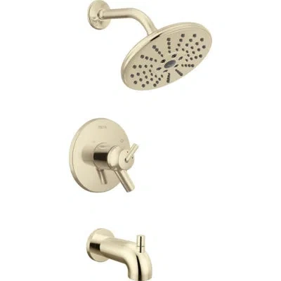 Delta Thermostatic H2o Tub Trim In Polished Nickel