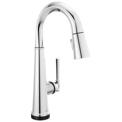 Delta Touch2o Bar / Prep Faucet With Touchless Technology In Lumicoat  Chrome