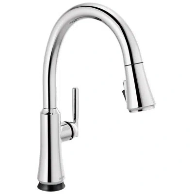 Delta Touch2o Kitchen Faucet With Touchless Technology In Chrome