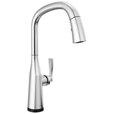 Delta Touch2o Kitchen Faucet With Touchless Technology In Lumicoat  Chrome