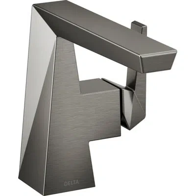 Delta Trillian Single Hole Bathroom Faucet In Black