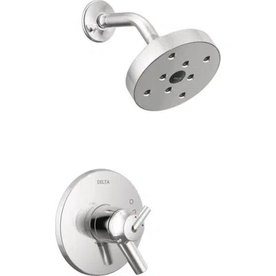 Delta Trinsic 17 Series Dual-function Shower Faucet Set, H20kinetic Shower Handle Trim Kit In Chrome