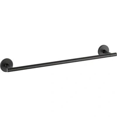 Delta Trinsic 18" Wall Mounted Towel Bar In Black