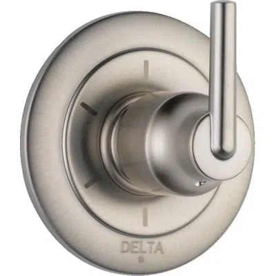 Delta Trinsic® Bathroom Diverter Faucet Trim In Brilliance Stainless