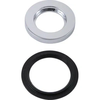 Delta Trinsic Handle Gasket In Matte Black,silver