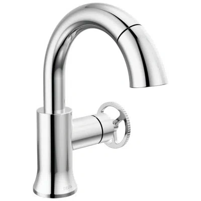 Delta Trinsic Single Hole Pull Out Sprayer Bathroom Faucet, Single Handle Bathroom Sink Faucet In Chrome
