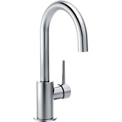 Delta Trinsic Swivel Bar Faucet, Single Handle Prep Sink Faucet In Chrome