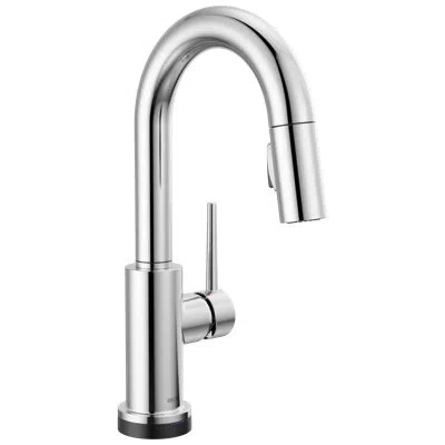 Delta Trinsic Touch2o Bar / Prep Faucet With Touchless Technology In Chrome