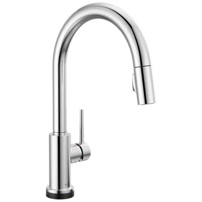 Delta Trinsic Voiceiq Kitchen Faucet With Touch2o With Touchless Technology In Chrome