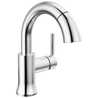 Delta Trinsic Widespread Bathroom Faucet With Drain Assembly In Chrome