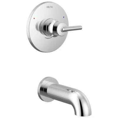 Delta Tub Only Trim In Polished Nickel
