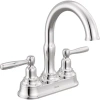 Delta Two Handle Centerset Bathroom Faucet In Chrome