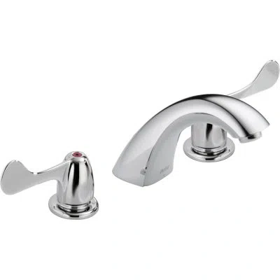 Delta Two Handle Widespread Faucet Bathroom Faucet In Chrome