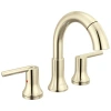 Delta Two Handle Widespread Pull Down Bathroom In Polished Nickel