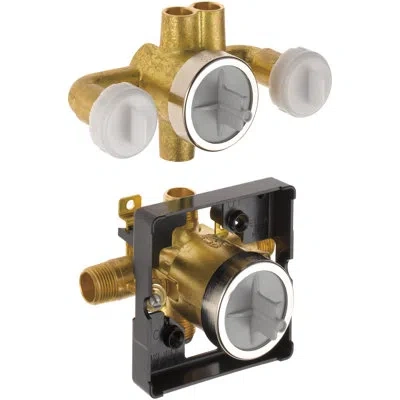 Delta Universal Mixing Rough-in Valve With Service Stops