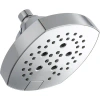 Delta Universal Multi Function Rain Shower Head With H2okinetic Technology In Silver