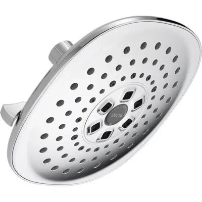 Delta Universal Showering Components 2 Gpm Shower Head With H2okinetic Technology In Chrome