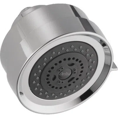 Delta Universal Showering Components 2.5 Gpm Shower Head With Multichoice Universal Valve In Chrome