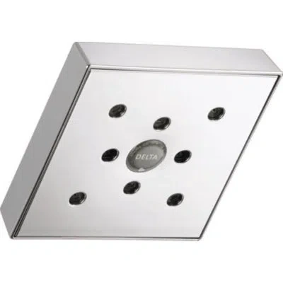 Delta Universal Showering Components Dryden 1.5 Gpm Full Low Flow Shower Head With H2okinetic Technology In Chrome