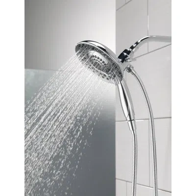 Delta Universal Showering Components Full/standard Dual Shower Head In Chrome