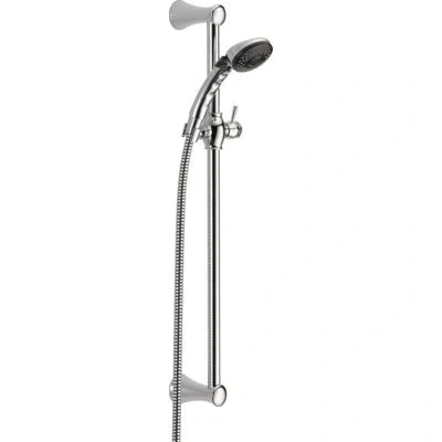 Delta Universal Showering Components Multi Function Handheld Shower Head In Chrome