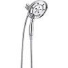 Delta Universal Showering Components Multi Function Handheld Shower Head With H2okinetic Technology In Chrome