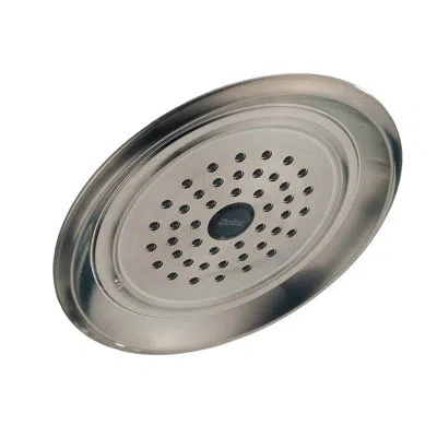 Delta Universal Showering Components Multi Function Rain Shower Head In Brilliance Stainless