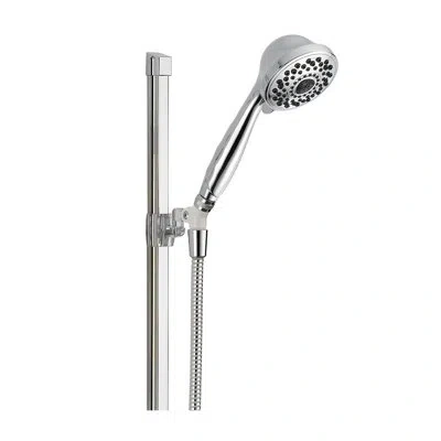 Delta Universal Showering Components Multi Function Slide Bar Shower Head In Chrome