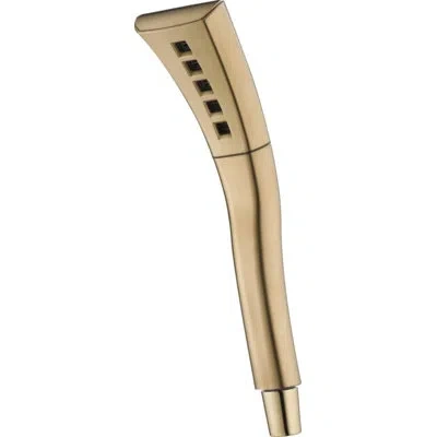 Delta Universal Showering Components Shower Head With H2okinetic Technology In Brilliance Champagne Bronze