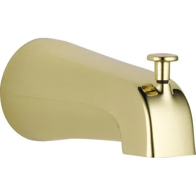 Delta Universal Showering Components Wall Mounted Tub Spout Trim With Diverter In Gold