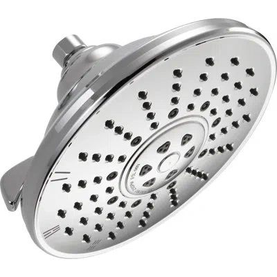 Delta Universal Showering Multi Function Fixed Shower Head In Chrome