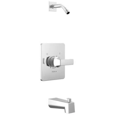 Delta Velum Single-function Tub And Shower Faucet Set, Valve Trim Kit, Shower Handle Set In Chrome