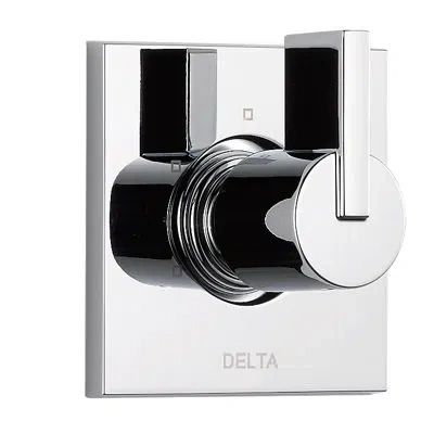 Delta Vero 3-setting Shower Handle Diverter Trim Kit, Diverter Valve Trim Kit In Chrome