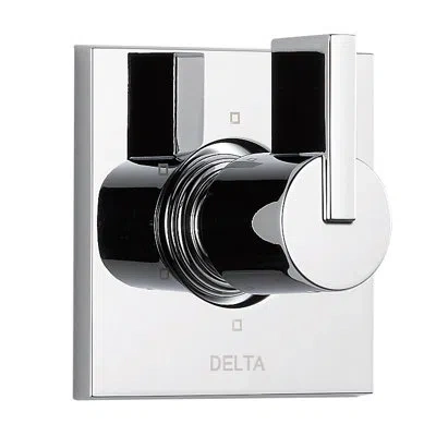 Delta Vero Diverter Faucet Trim With Lever Handles In Chrome