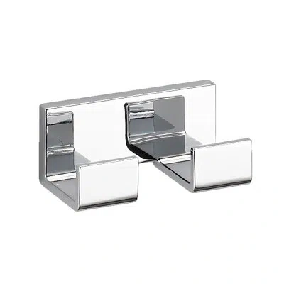Delta Vero Double Towel Hook Bath Hardware Accessory In Chrome