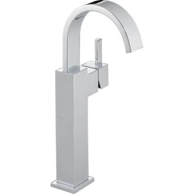 Delta Vero Vessel Sink Bathroom Faucet With Diamond™ Seal Technology In Chrome